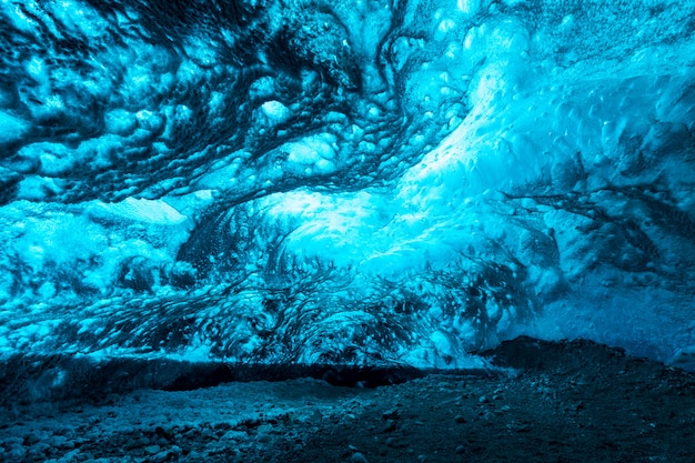 Cueva de hielo islandia