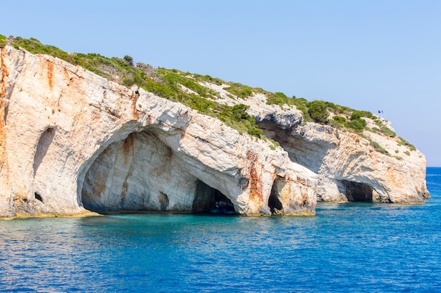 Cuevas marinas en Zakynthos