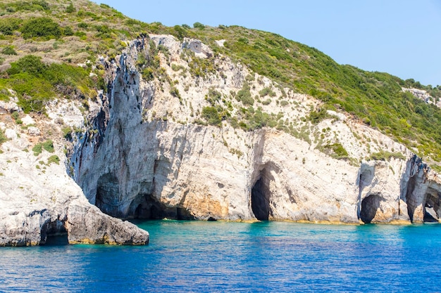 Cuevas marinas en Zakynthos