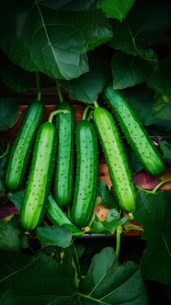 Cuidado de los pepinos