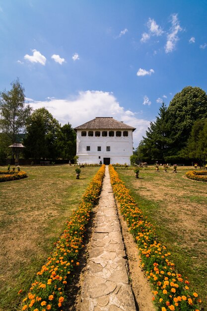 Cula Maldaresti, befestigte Villa in der Nähe von Horezu, Rumänien