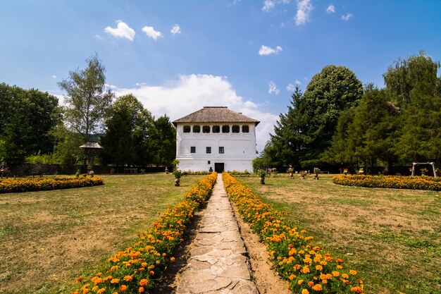 Cula Maldaresti, befestigte Villa in der Nähe von Horezu, Rumänien