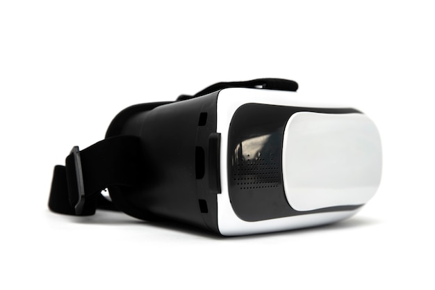 Óculos de realidade virtual VR, isolados no fundo branco
