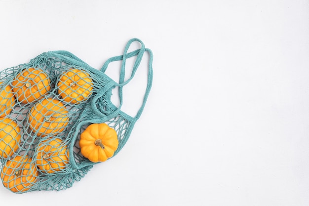 Cultivo de calabazas orgánicas como preparación para las fiestas de Halloween