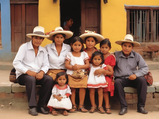 Cultura das famílias colombianas 8