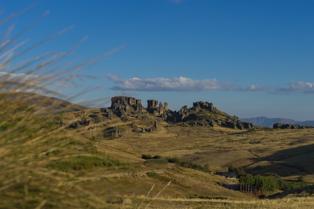 Cumbemayo Steinwald im Himmelblau