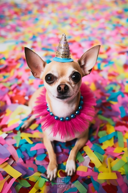 Foto cumpleaños de animales lindos