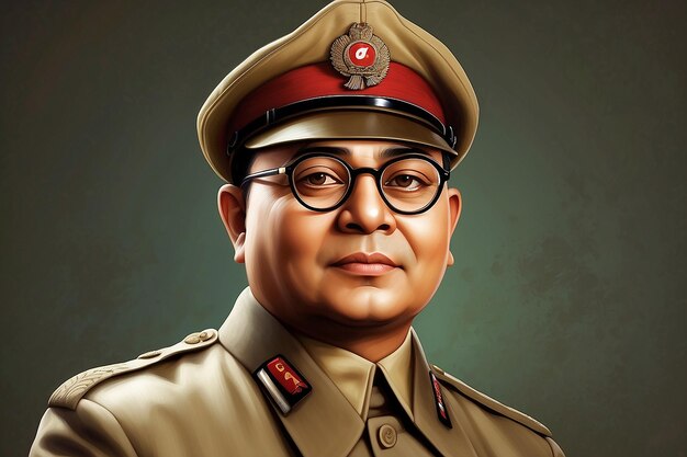 Foto el cumpleaños de netaji subhash chandra bose