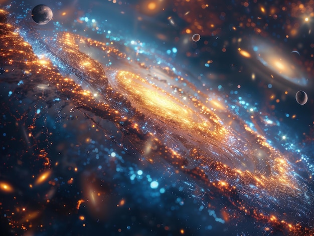 un cúmulo estelar en el centro de una galaxia