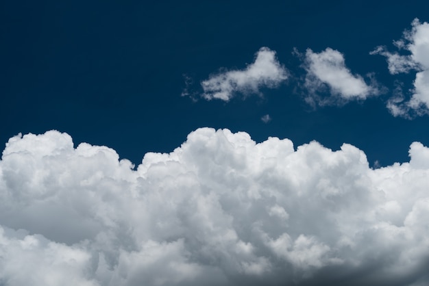 Cúmulo maravilloso nube cielo azul