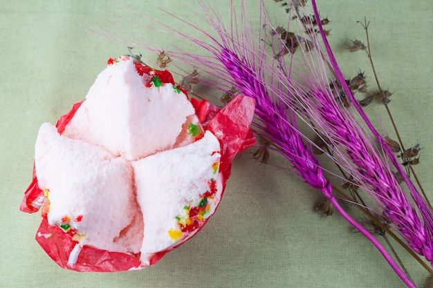 Cup cake ou bolo de algodão (doces do ano novo chinês)