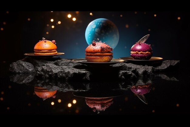 Cupcakes Celestiais Que Exploram o Cosmos