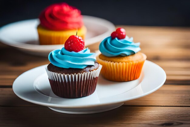 cupcakes coloridos com deliciosos