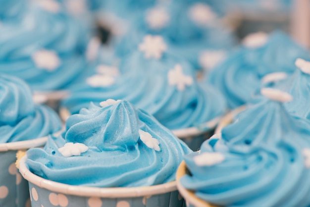 cupcakes con crema