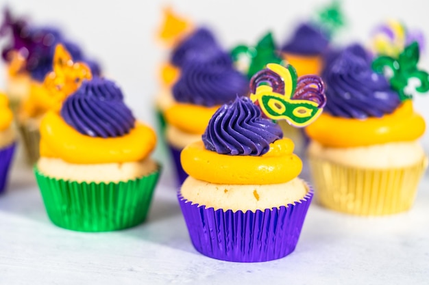 cupcakes de carnaval