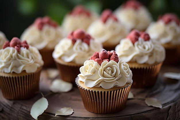 Cupcakes Elegantes para Bodas