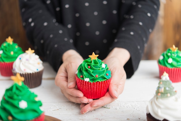 Foto cupcakes para navidad