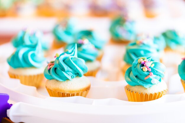 Cupcakes de vainilla