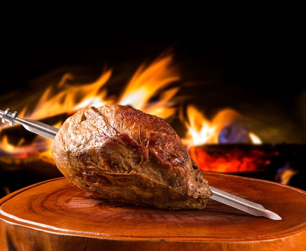 Foto cupim, barbacoa tradicional brasileña.