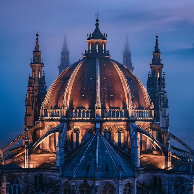 Foto cúpula da catedral de toledo