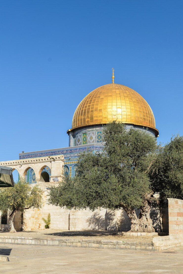 Cúpula da Mesquita da Rocha em Jerusalém