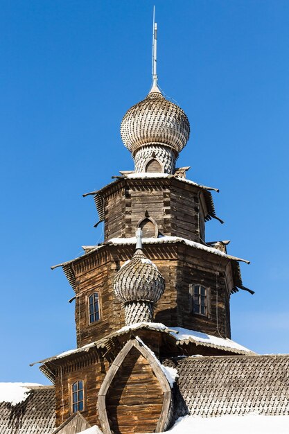 Cúpula de la Iglesia de la Transfiguración de madera en Suzdal