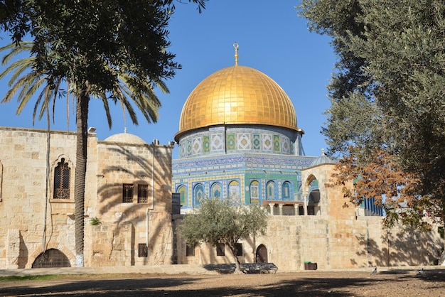 Cúpula de la Mezquita de la Roca en Jerusalén