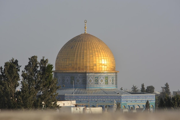 Cúpula de la Mezquita de la Roca en Jerusalén