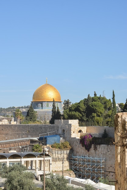 Cúpula de la Mezquita de la Roca en Jerusalén