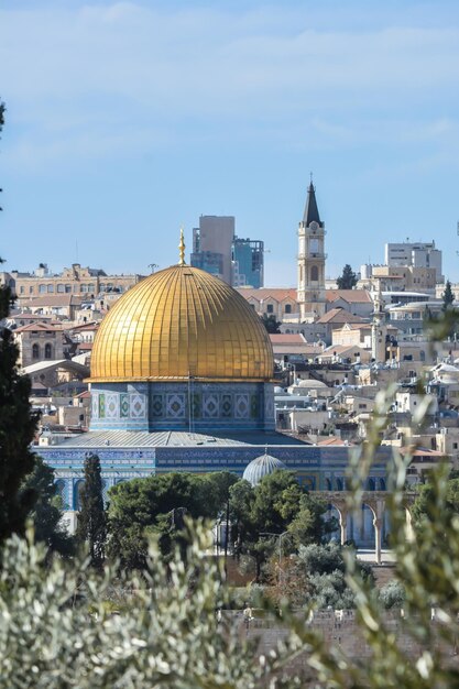 Cúpula de la Mezquita de la Roca en Jerusalén