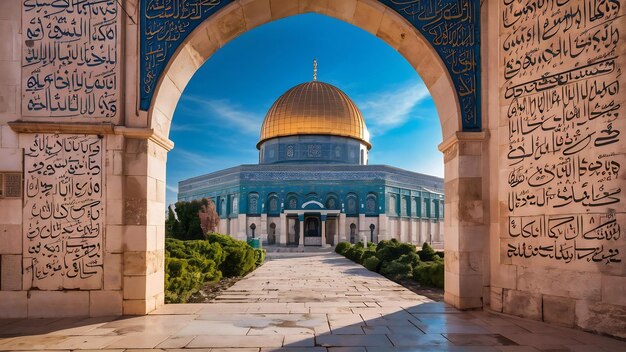 La cúpula de la roca en Jerusalén