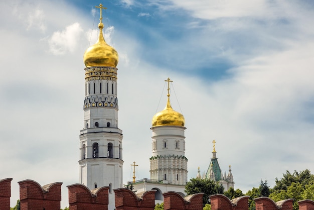 Cúpulas do Kremlin de Moscou