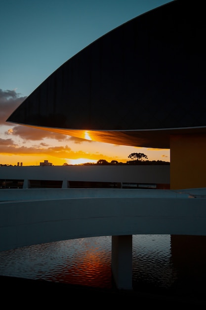 Curitiba, ParanÃƒÂ¡, Brasil - 24 de enero de 2016: Museo en Curitiba, Estado de Paraná, Brasil.