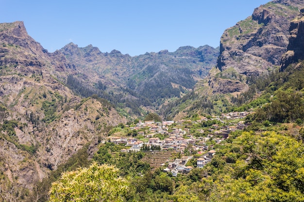 Curral das Freiras-Dorf in Madeira, Portugal