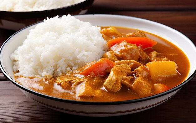 curry de arroz japonés