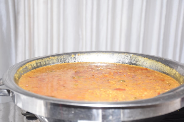 Foto curry dhal saudável