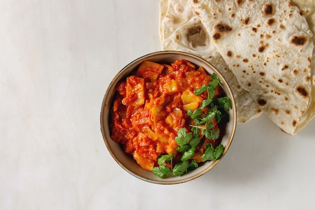 Curry de jackfruit vegano