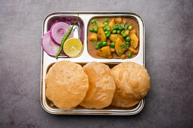 Curry Poori Masala o Aloo Sabzi para Puri