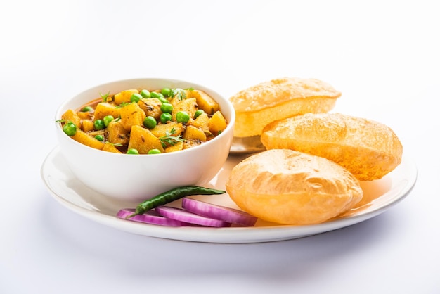 Curry Poori Masala o Aloo Sabzi para Puri
