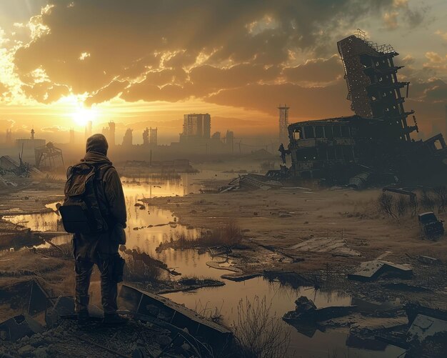 Curso de sobrevivência pós-apocalíptica aprender a prosperar entre as ruínas