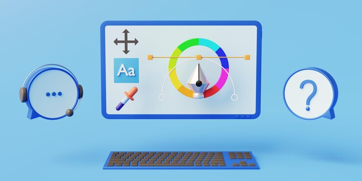 Foto curso de diseño gráfico con soporte online y telefónico