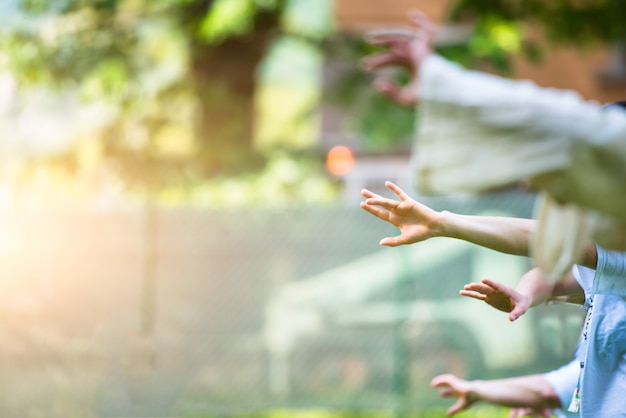 Foto curso grupal de tai chi chuan y práctica