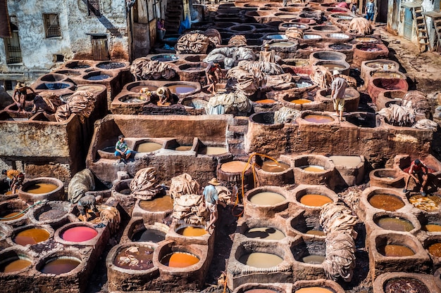 Curtidores em Fes