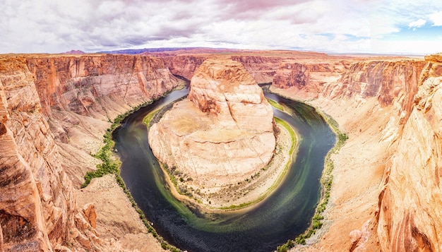 Curva de herradura Meandro del río Colorado Arizona Estados Unidos