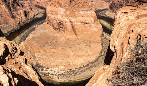 curva de la herradura río colorado