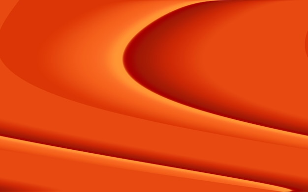 Curva laranja dinâmica, fundo abstrato gradiente vibrante