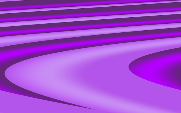 Curva roxa dinâmica, fundo abstrato gradiente vibrante