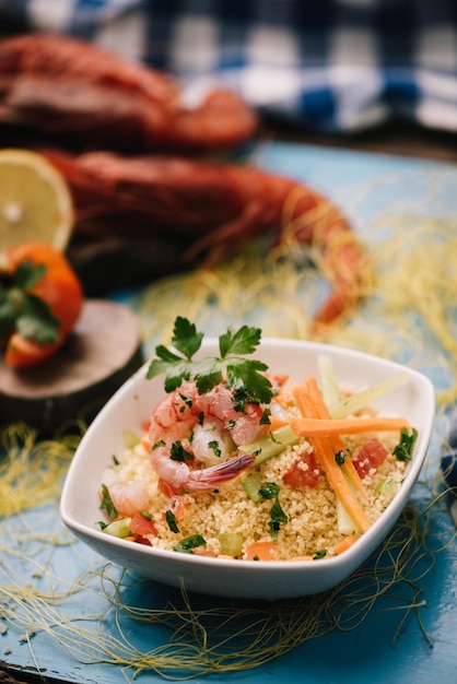 Cuscús de pescado con gambas de Mazara del vallo