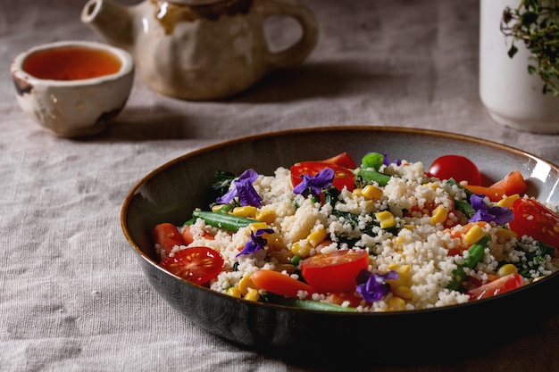 Cuscús con verduras