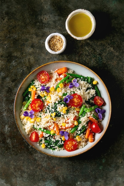 Cuscús con verduras